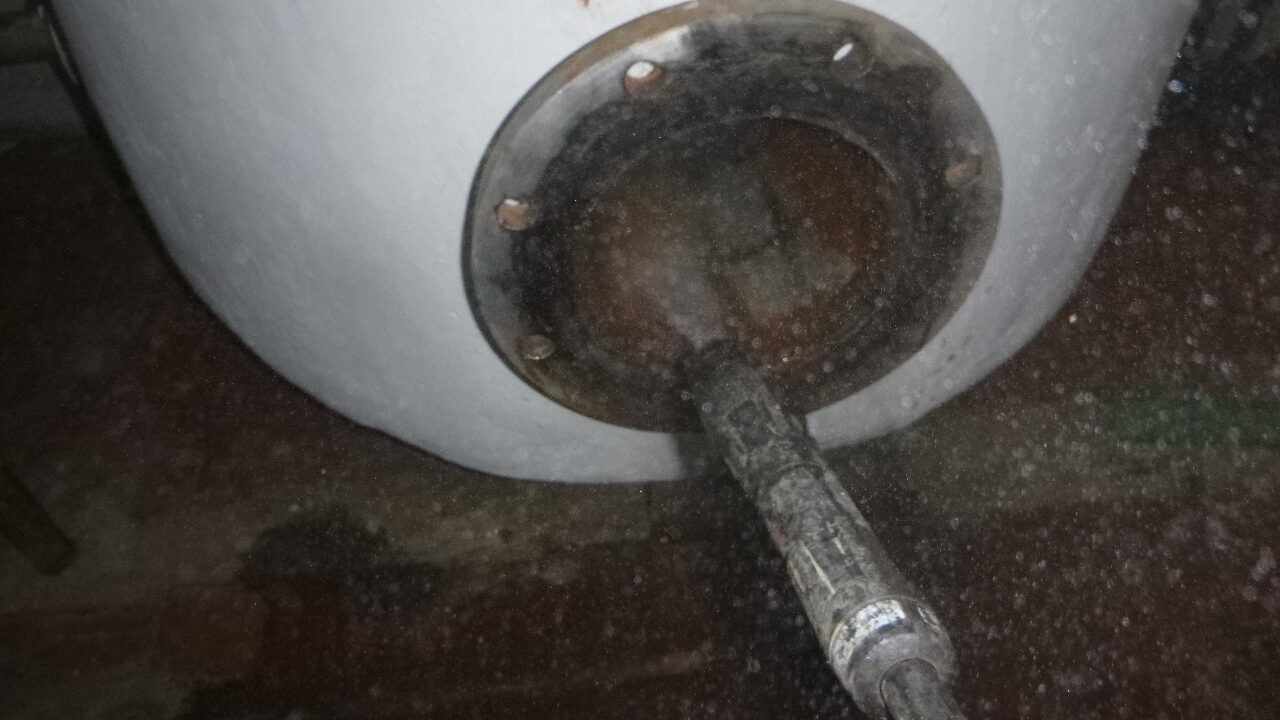 Desinfecção de redes água quente sanitária 55